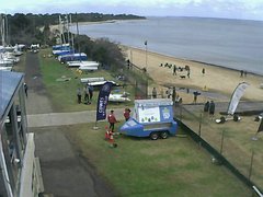 view from Cowes Yacht Club - West on 2025-02-16