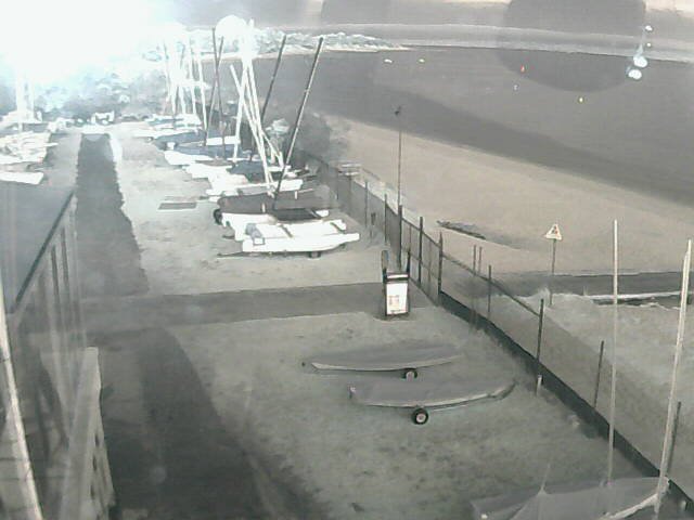 time-lapse frame, Cowes Yacht Club - West webcam