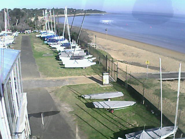 time-lapse frame, Cowes Yacht Club - West webcam