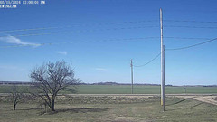 view from Ewing, Nebraska (west view)   on 2024-03-15