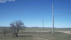 view from Ewing, Nebraska (west view)   on 2024-04-04