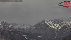 view from Alpe di Mera - Panorama Monte Rosa on 2024-03-21