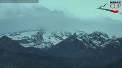 view from Alpe di Mera - Panorama Monte Rosa on 2024-04-18