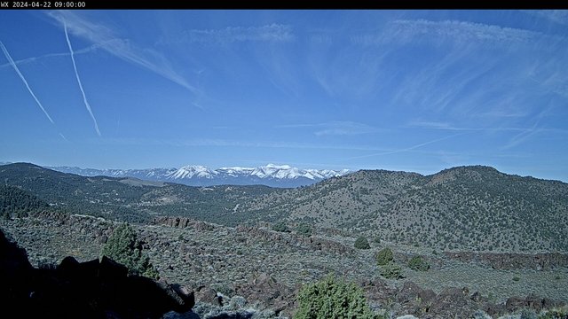 time-lapse frame, Highlands webcam