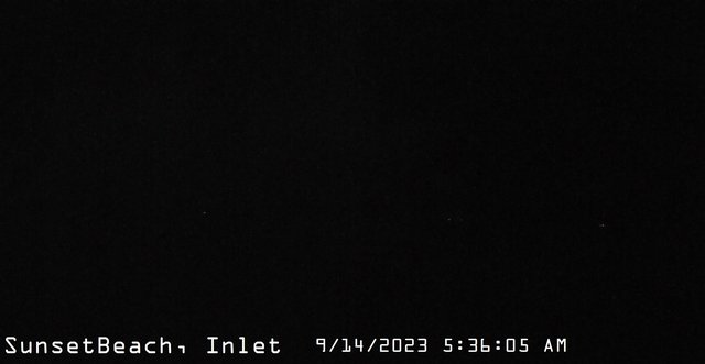 time-lapse frame, Sunset Beach webcam