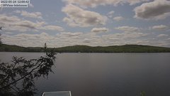 view from 4th Lake, Inlet, NY on 2022-05-24