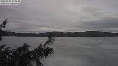 view from 4th Lake, Inlet, NY on 2024-03-05