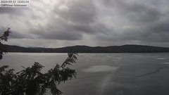 view from 4th Lake, Inlet, NY on 2024-03-17