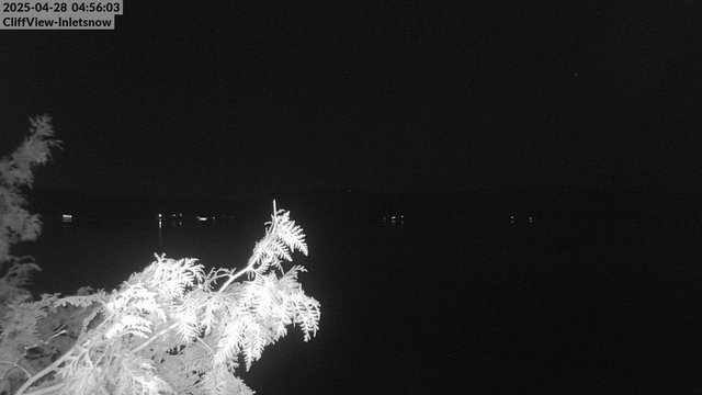 time-lapse frame, 4th Lake, Inlet, NY webcam