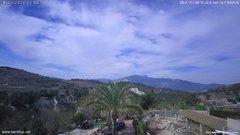 view from Benillup - Barranc de Caraita on 2024-03-18