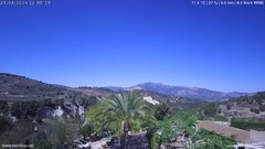 view from Benillup - Barranc de Caraita i Serra de Mariola on 2024-04-23