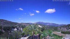 view from Benillup - Barranc de Caraita i Serra de Mariola on 2024-05-02
