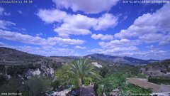 view from Benillup - Barranc de Caraita i Serra de Mariola on 2024-05-17