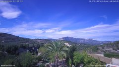 view from Benillup - Barranc de Caraita i Serra de Mariola on 2024-10-19