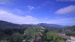 view from Benillup - Barranc de Caraita i Serra de Mariola on 2024-10-28