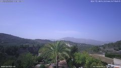 view from Benillup - Barranc de Caraita i Serra de Mariola on 2024-10-30