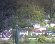 view from Webcam in Bad Schandau, Krippen & Postelwitz on 2022-10-03