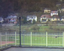view from Webcam in Bad Schandau, Krippen & Postelwitz on 2022-11-21