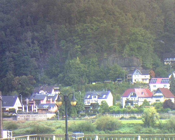 time-lapse frame, Webcam in Bad Schandau, Krippen & Postelwitz webcam