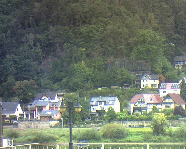 time-lapse frame, Webcam in Bad Schandau, Krippen & Postelwitz webcam