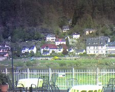 view from Webcam in Bad Schandau, Krippen & Postelwitz on 2024-04-08