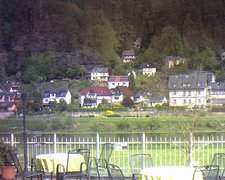 view from Webcam in Bad Schandau, Krippen & Postelwitz on 2024-04-13