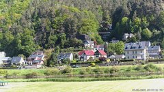 view from Webcam in Bad Schandau, Krippen & Postelwitz on 2025-05-09