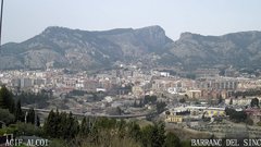 view from Cim del Menejador en Alcoi, vista Alcoià i Comtat on 2024-03-20