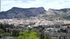view from Cim del Menejador en Alcoi, vista Alcoià i Comtat on 2024-04-26