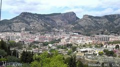 view from Cim del Menejador en Alcoi, vista Alcoià i Comtat on 2024-04-27