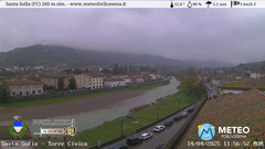 view from Santa Sofia - Torre Civica on 2025-04-14