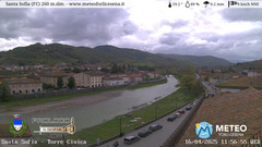 view from Santa Sofia - Torre Civica on 2025-04-16