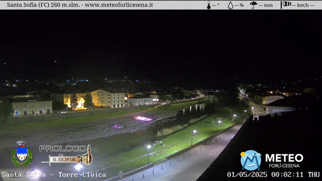 time-lapse frame, Santa Sofia - Torre Civica webcam