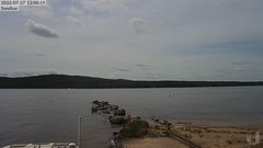 view from 4th Lake Sandbar on 2022-07-27