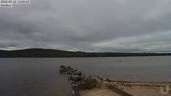 view from 4th Lake Sandbar on 2022-09-12