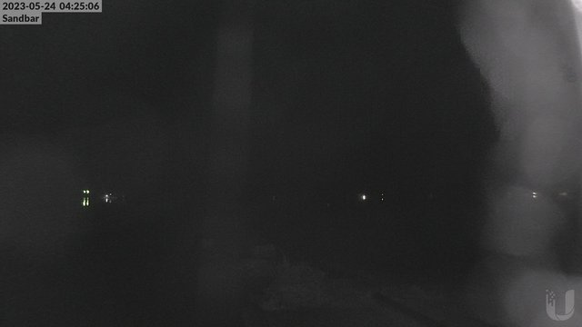 time-lapse frame, 4th Lake Sandbar webcam