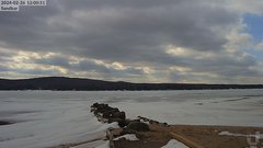 view from 4th Lake Sandbar on 2024-02-26