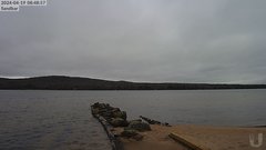 view from 4th Lake Sandbar on 2024-04-19