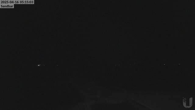 time-lapse frame, 4th Lake Sandbar webcam