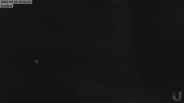 time-lapse frame, 4th Lake Sandbar webcam