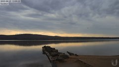 view from 4th Lake Sandbar on 2025-04-25