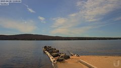view from 4th Lake Sandbar on 2025-04-28