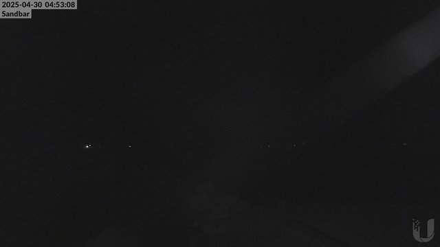 time-lapse frame, 4th Lake Sandbar webcam
