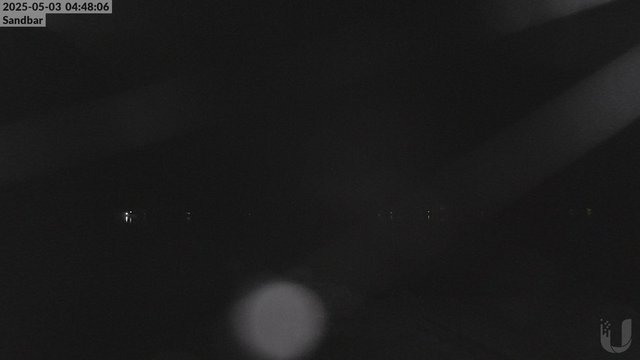time-lapse frame, 4th Lake Sandbar webcam