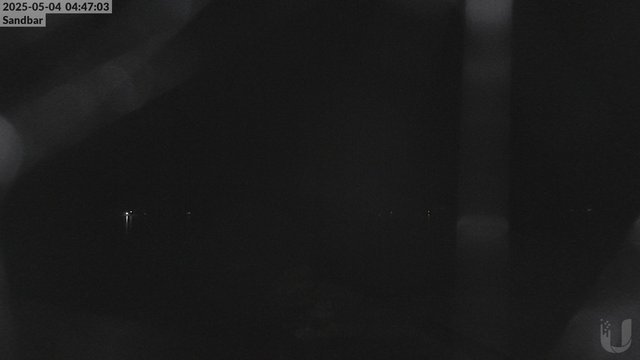 time-lapse frame, 4th Lake Sandbar webcam