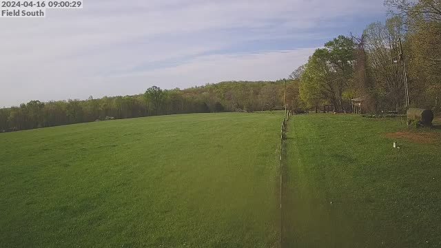 time-lapse frame, Field South webcam
