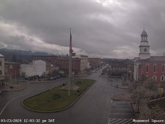 view from 13 East Market Street - Lewistown PA (west) on 2024-03-23