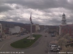 view from 13 East Market Street - Lewistown PA (west) on 2024-04-05