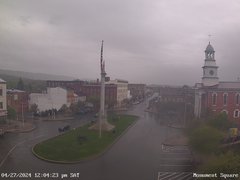 view from 13 East Market Street - Lewistown PA (west) on 2024-04-27