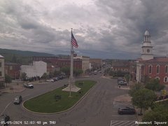 view from 13 East Market Street - Lewistown PA (west) on 2024-05-09